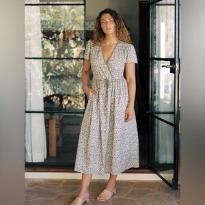 Christy Dawn The Dawn Dress in Noir Phlox, XSP